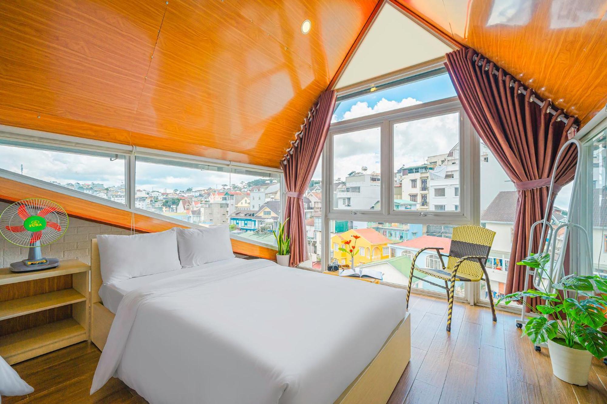 Nang Chieu Central Hotel Dalat Bagian luar foto
